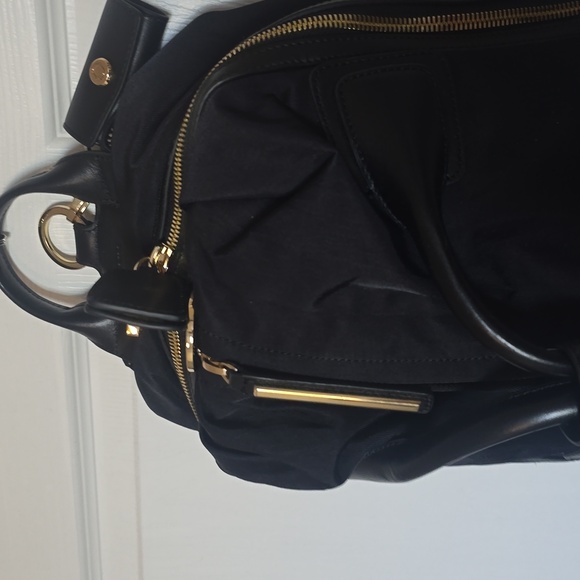 Caraa Studio Bag Small in Black Leather - Gold Hardware - Picture 5 of 10